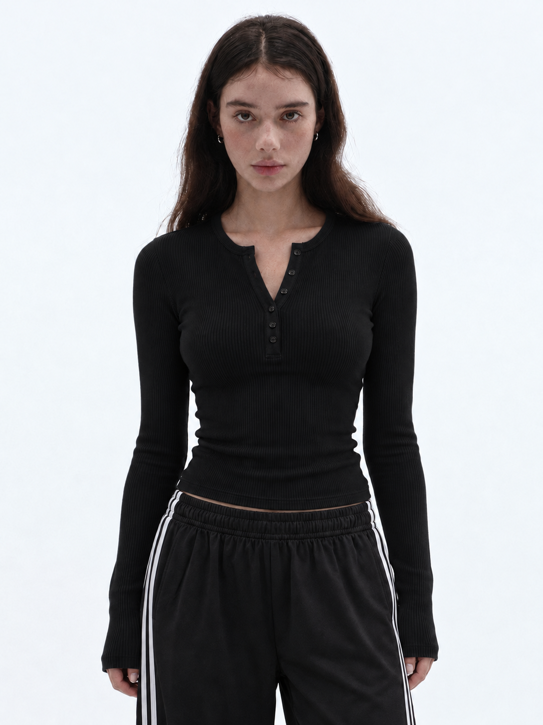 Insurgent Black Henley - Her