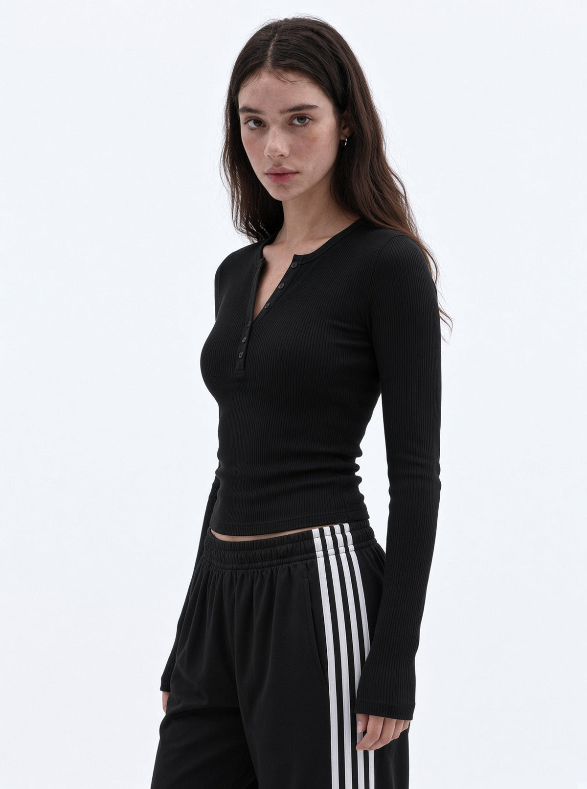 Insurgent Black Henley - Her