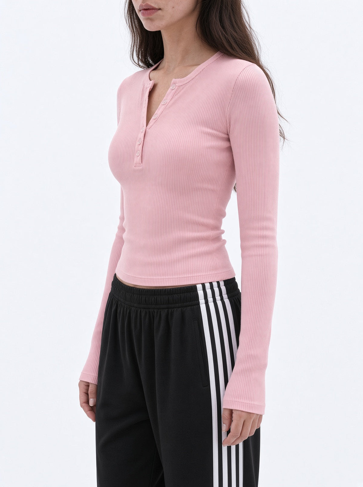 Insurgent Pink Henley - Her