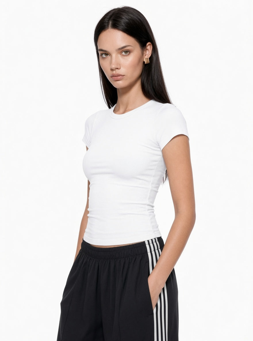 Essential Baby Tee - White