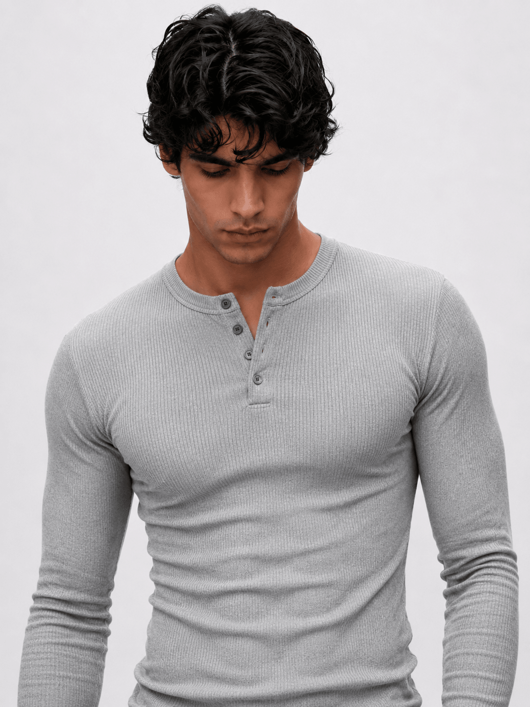 Insurgent Henley (Heather Grey)