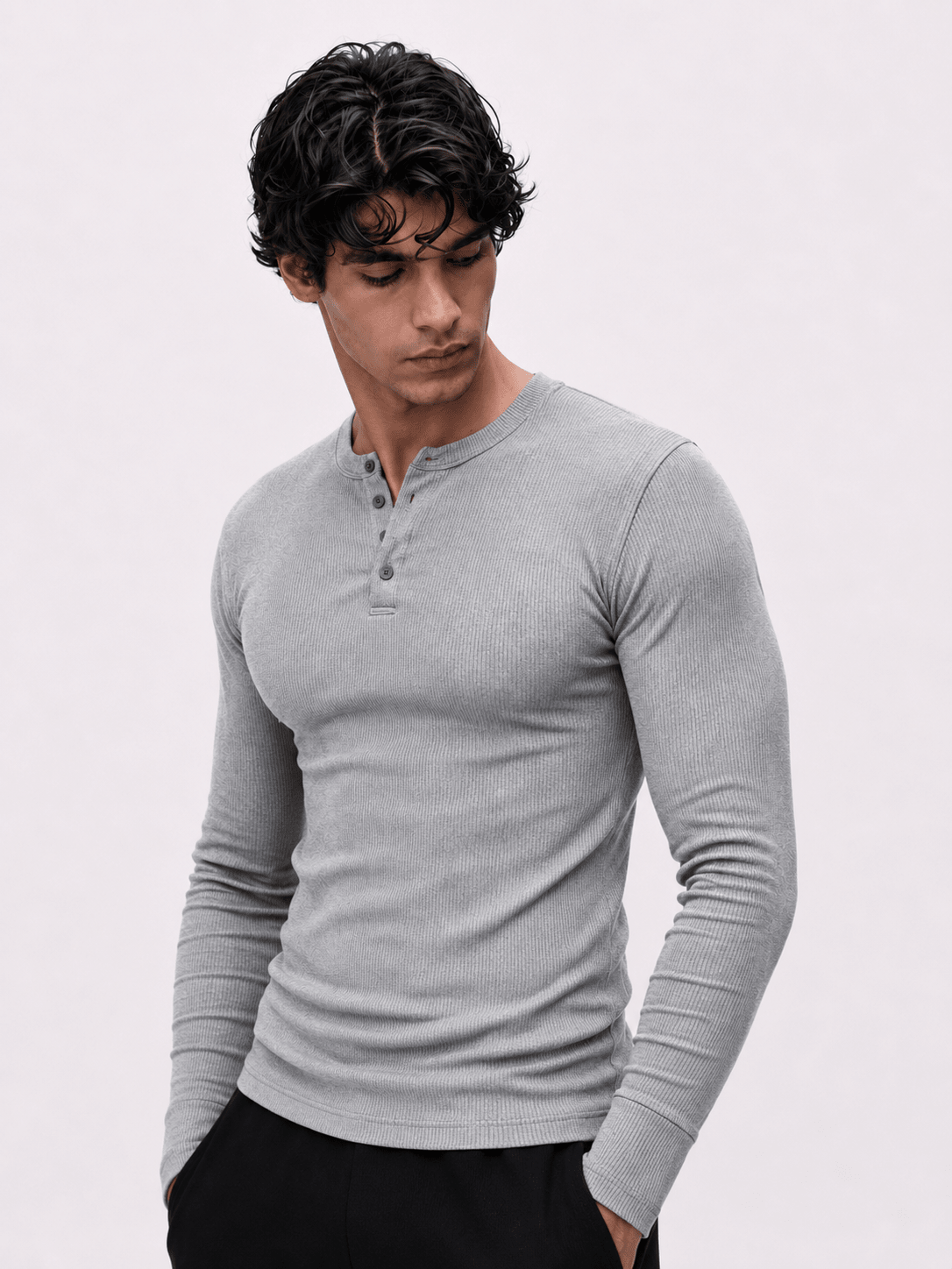 Insurgent Henley (Heather Grey)